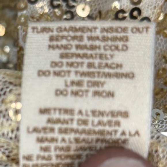 Free People Gold Rush Mini Dress, Intimately by Free People, Size Large - Picture 10 of 10